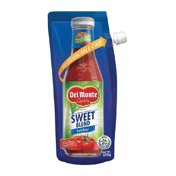 Del Monte Sweet Blend Ketchup Pouch with Cap 320g