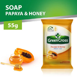 Green Cross Soap Papaya & Honey 55g