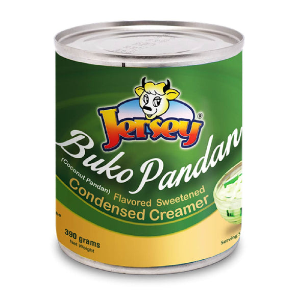 Jersey Buko Pandan Flavored Sweetened Condensed Creamer 390g