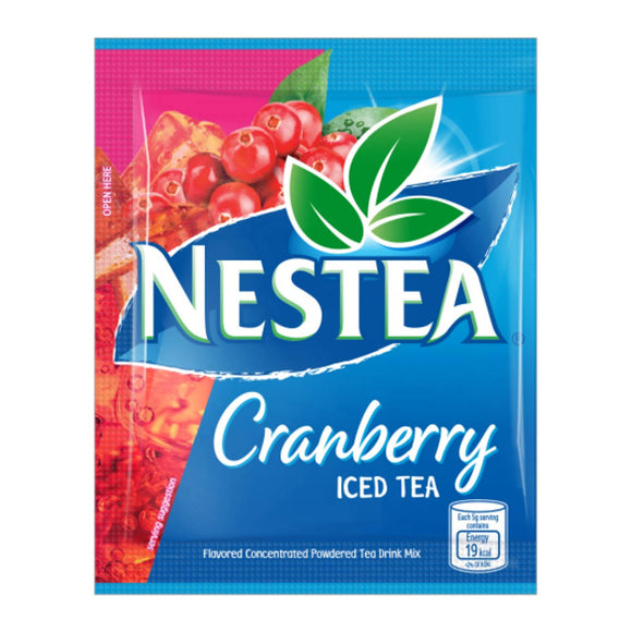 Nestea Cranberry Iced Tea Powdered Tea Drink Mix 20g