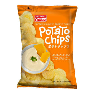 Jack n Jill Calbee Potato Chips Cheddar & Sour Cream 170g