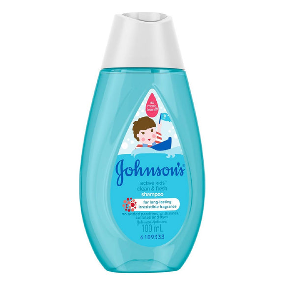 Johnsons Active Kids Shampoo Clean & Fresh 100ml