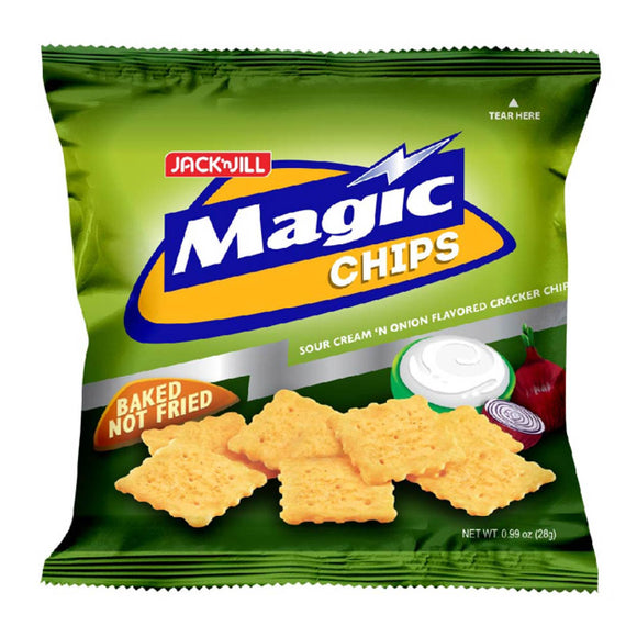 Magic Chips Sour Cream N Onion Crackers 28g