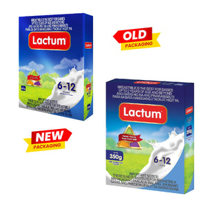 Lactum Milk Powder 6-12 months Plain 350g