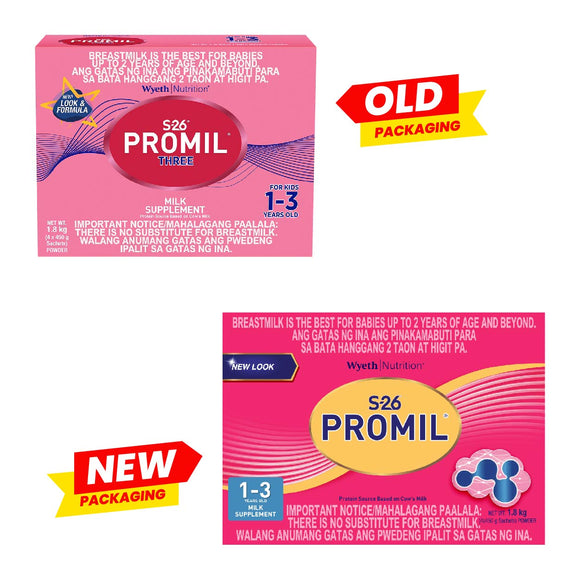 S-26 Promil Three Milk Supplement 1-3 years old 1.8kg