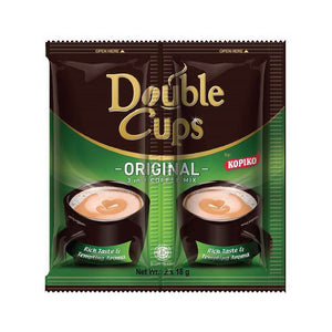 Kopiko Original Double Cups 3n1 Coffee Mix 36g