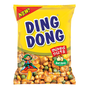 Ding-Dong Mixed Nuts Real Garlic 100g