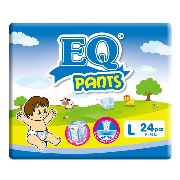 EQ Pants Baby Diaper L 24s