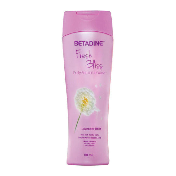 Betadine Feminine Wash Fresh Bliss Lavender Mist 60ml