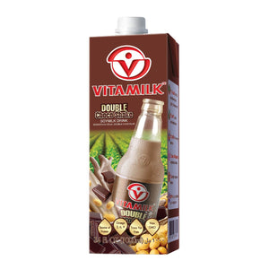 Vitamilk Double Choco Shake Soymilk Drink 1L