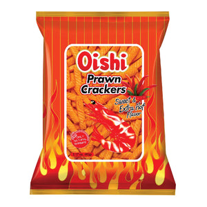 Oishi Prawn Crackers Sweet & Extra Hot 90g