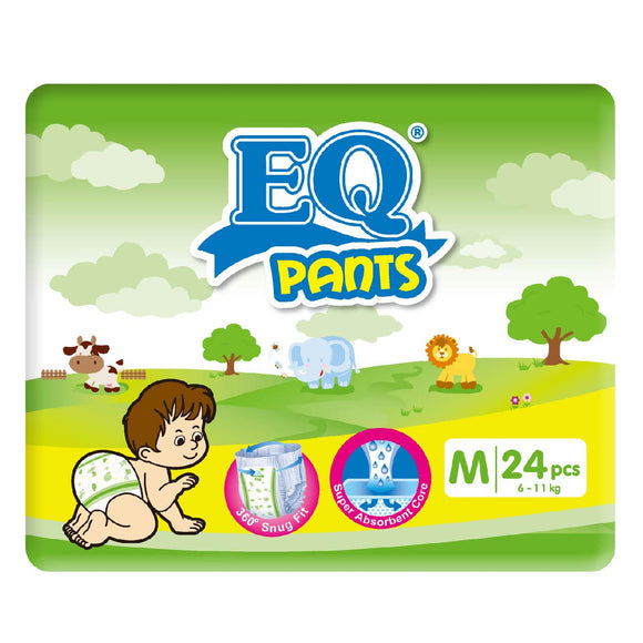 EQ Pants Baby Diaper M 24s