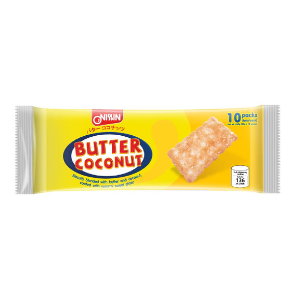 Nissin Butter Coconut Biscuits 10x28g