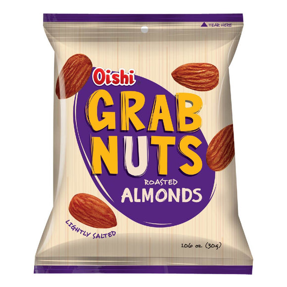 Oishi Grab Nuts Roasted Almonds 30g