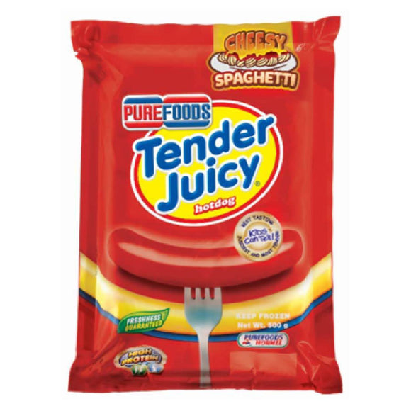 Purefoods Tender Juicy Hotdog Cheesy Spaghetti 500g