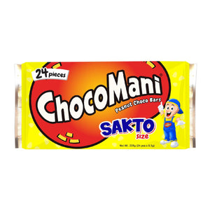 ChocoMani Peanut Choco Bars Sakto Size 24s