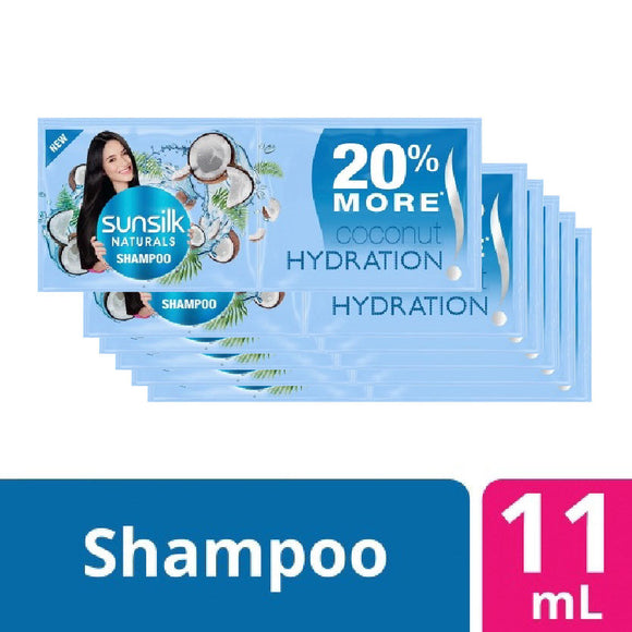 Sunsilk Naturals Shampoo Coconut Hydration 6x11ml