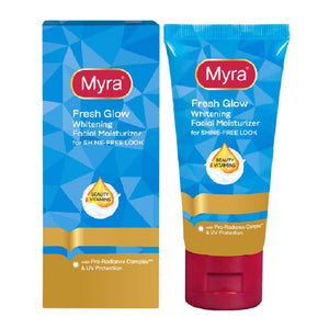 Myra Fresh Glow Whitening Facial Moisturizer Shine Free 40ml