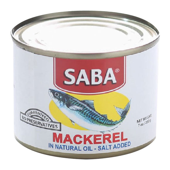 Saba Mackerel in Natural Oil 200g