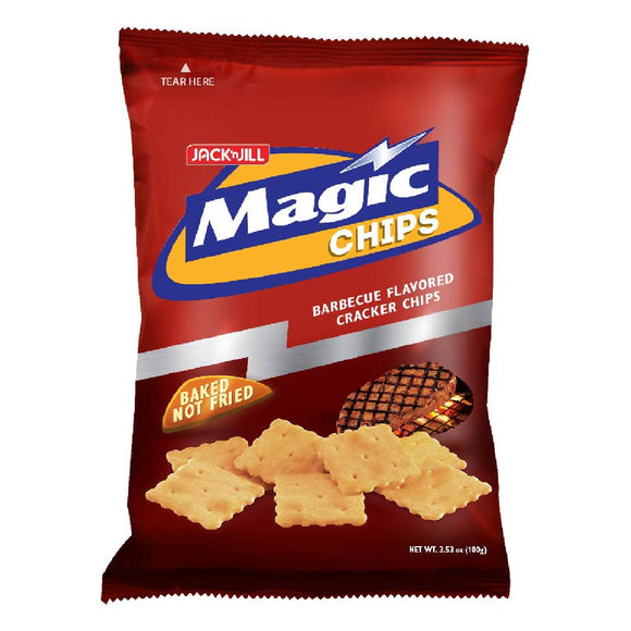 Magic Chips Barbeque Crackers 100g