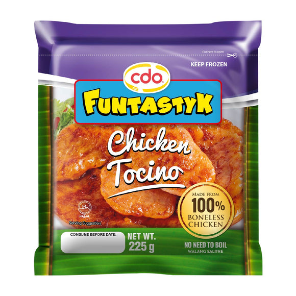 CDO Funtastyk Chicken Tocino 225g