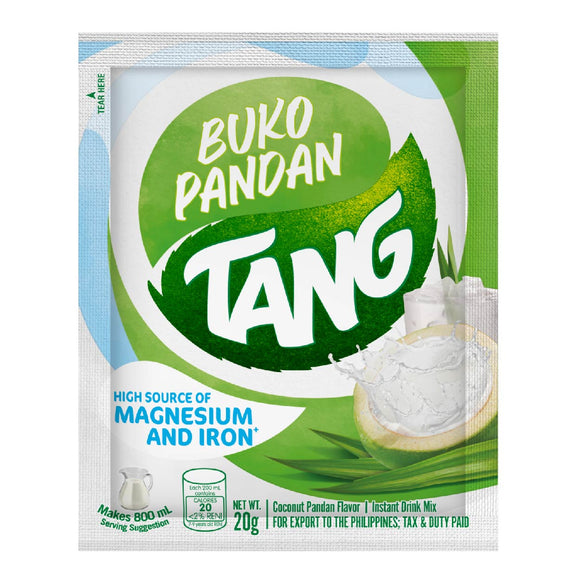 Tang Buko Pandan Flavor Instant Drink Mix 20g