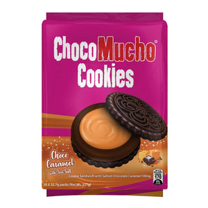 Choco Mucho Cookies Sandwich Choco Caramel with Sea Salt 10x32.7g