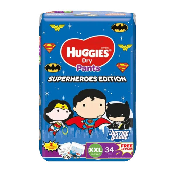 Buy Huggies Dry Pants Super Jumbo Pack XXL 36pcs from Pandamart (Alor  Setar) online in