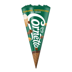 Selecta Cornetto Cone Caramel Toffeeccino Ice Cream 110ml