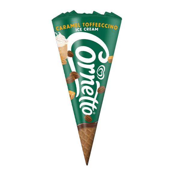 Selecta Cornetto Cone Caramel Toffeeccino Ice Cream 110ml