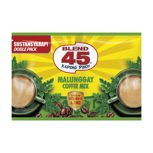 Blend 45 Kapeng Pinoy Malunggay Coffee Mix Doble Pack 52g