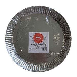 Ever Savers Disposable Paper Plate Silver 9inches 20s