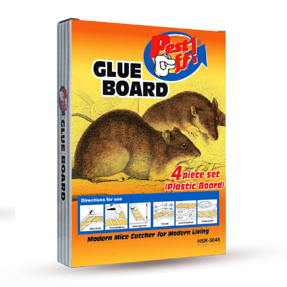 Pest Off Glue Board Plastic Rat Catcher 4s