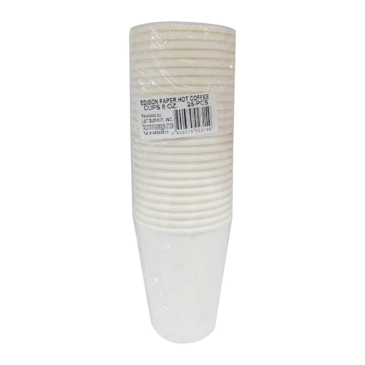 Edison Paper Hot Coffee Cups 8oz 25s