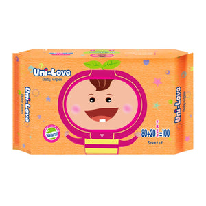 Uni-Love Baby Wipes Scented 100s