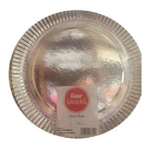 Ever Savers Disposable Paper Plate Silver 9inches 100s