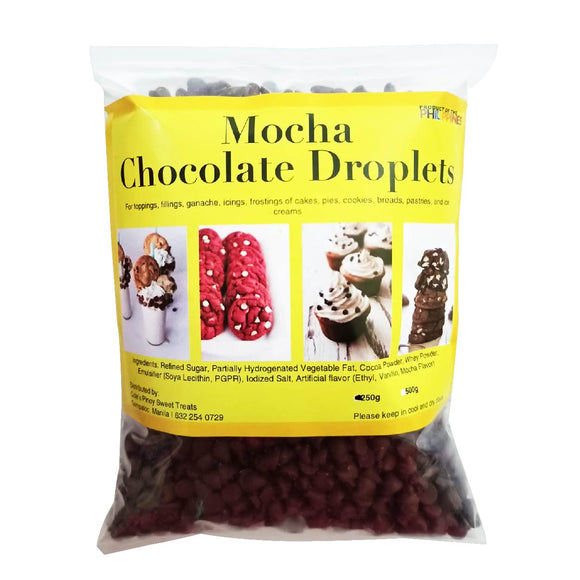 Coles Mocha Chocolate Droplets Pouch 250g