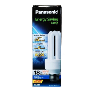 Panasonic CFL Bulb Energy Saving Lamp Cool Daylight 3u 18 watts