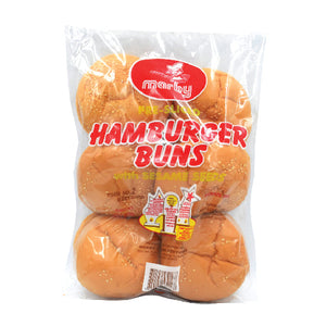 Marby Hamburger Buns with Seeds 300g