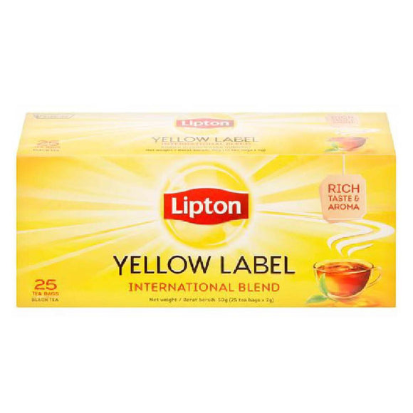 Lipton Yellow Label Black Tea 25x2g