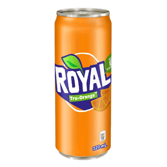 Royal Tru-Orange with B Vitamins Can 320ml