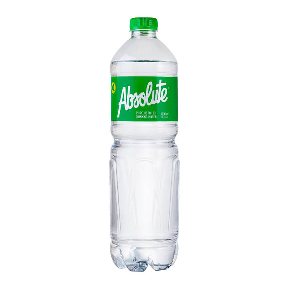 Absolute Pure Distilled Drinking Water 1L