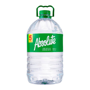 Absolute Pure Distilled Drinking Water 5L