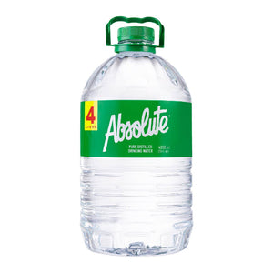 Absolute Pure Distilled Drinking Water 4L
