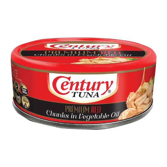 Century Tuna Premium Red Chunks in Vegetable Oil 184g