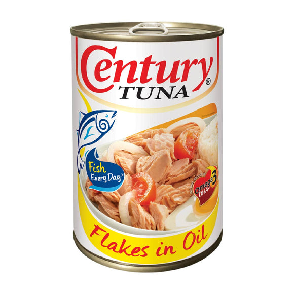Century Tuna Flakes in Oil Easy Open Can 420g