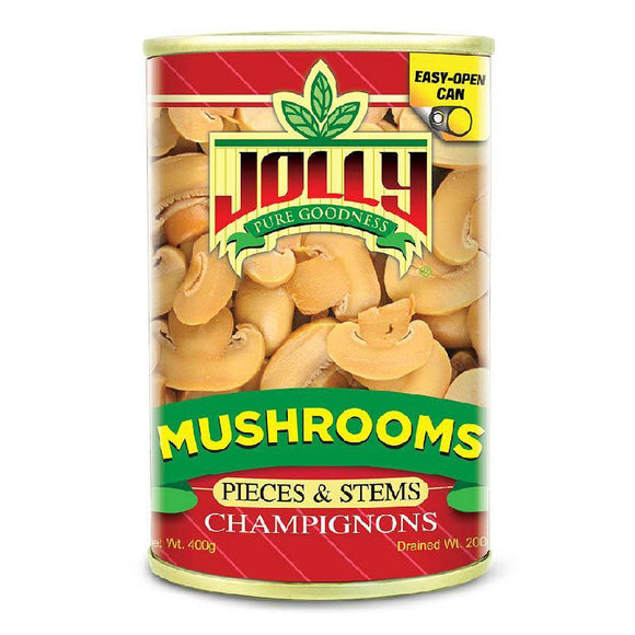 Jolly Mushrooms Pieces & Stems Easy Open Can 400g