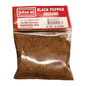 Allan M Black Pepper Ground 50g