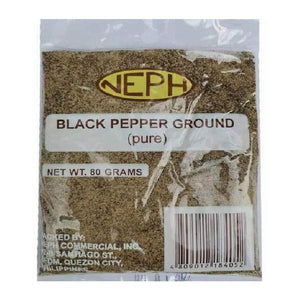 Neph Black Pepper Ground 80g