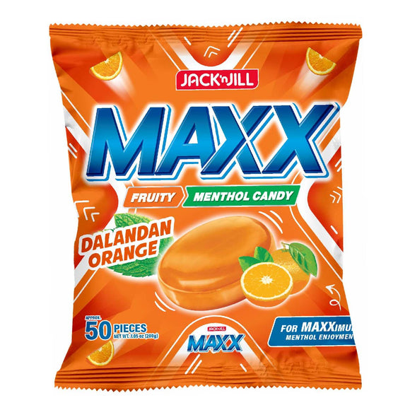Maxx Dalandan Orange Menthol Candy 50s